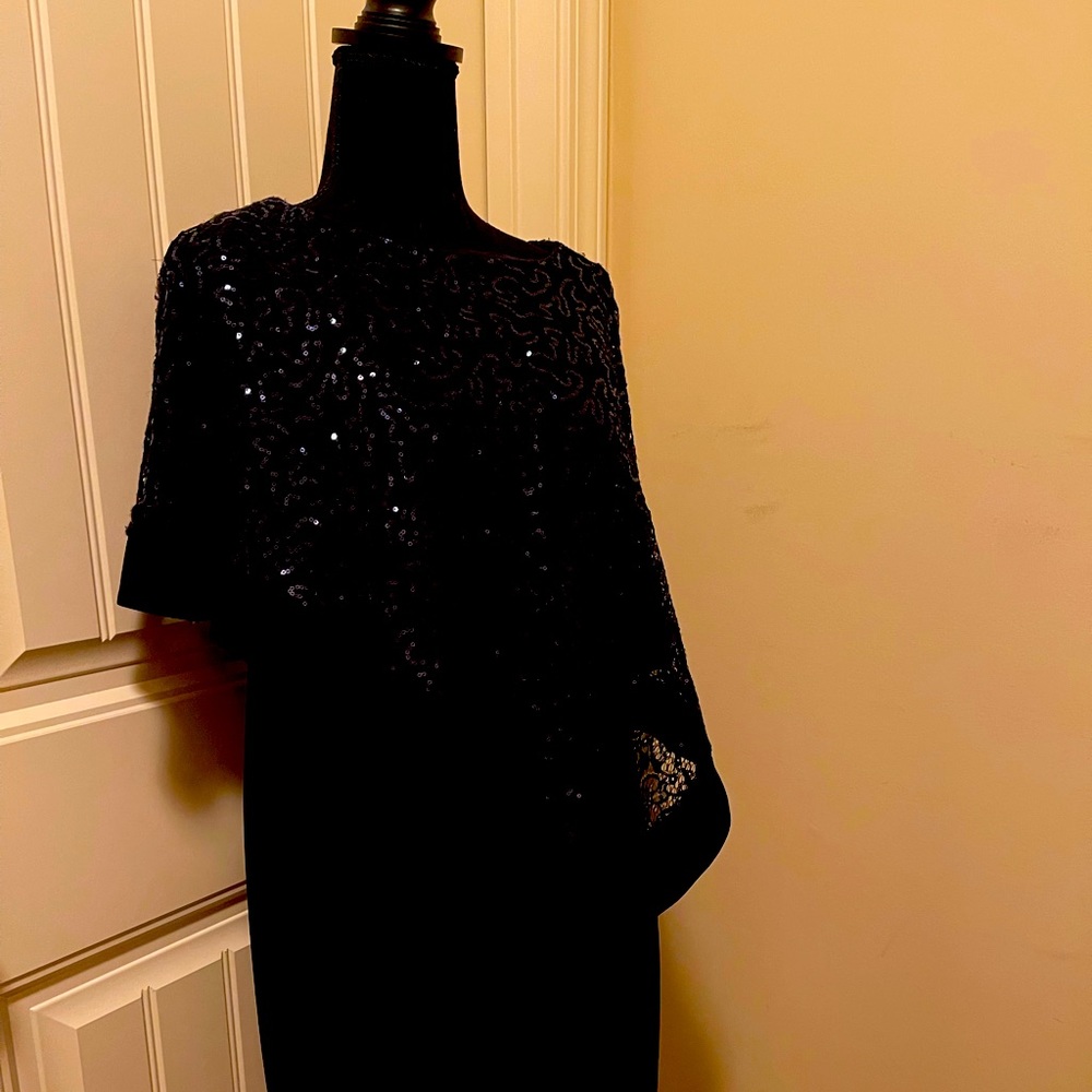 Navy Blue one piece dress size 6P